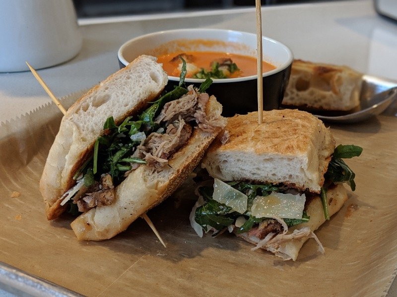 Eat this now: Duck Duo Po'Boy at Frida